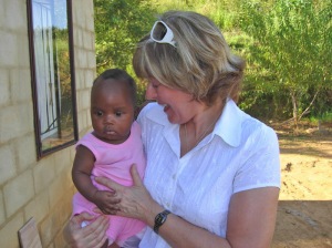 Susan Fenner hopes to see little Lethabo again, whom she met a year ago. The name Lethabo translates as “Happiness”, an indication of her young mother’s hope for her future