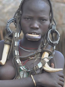 Mursi girl